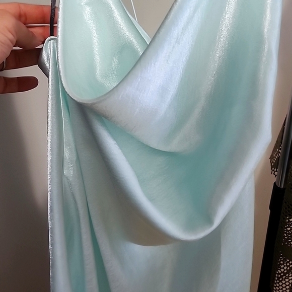 BNWT Double Zero Satin backless slip Dress - Picture 4 of 8
